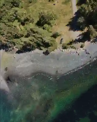 Sometimes you can see whales here. Naka Creek Recreation Site.